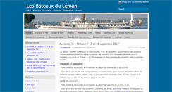 Desktop Screenshot of bateaux-du-leman.ch